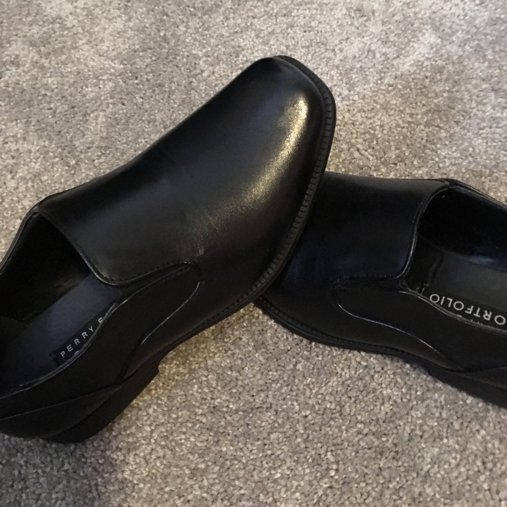 perry ellis boys leather dress shoes